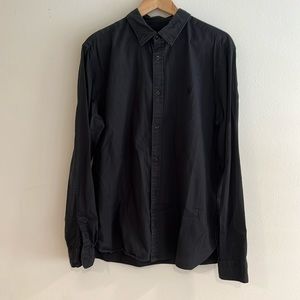Allsaints button down long sleeve shirt